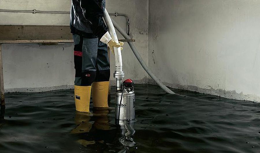 Откачка воды
